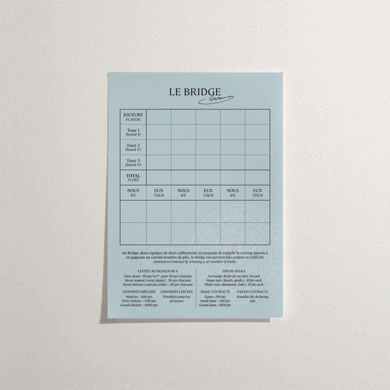 Grimaud N°200 : Cartes à Jouer (Dolphin Blue)