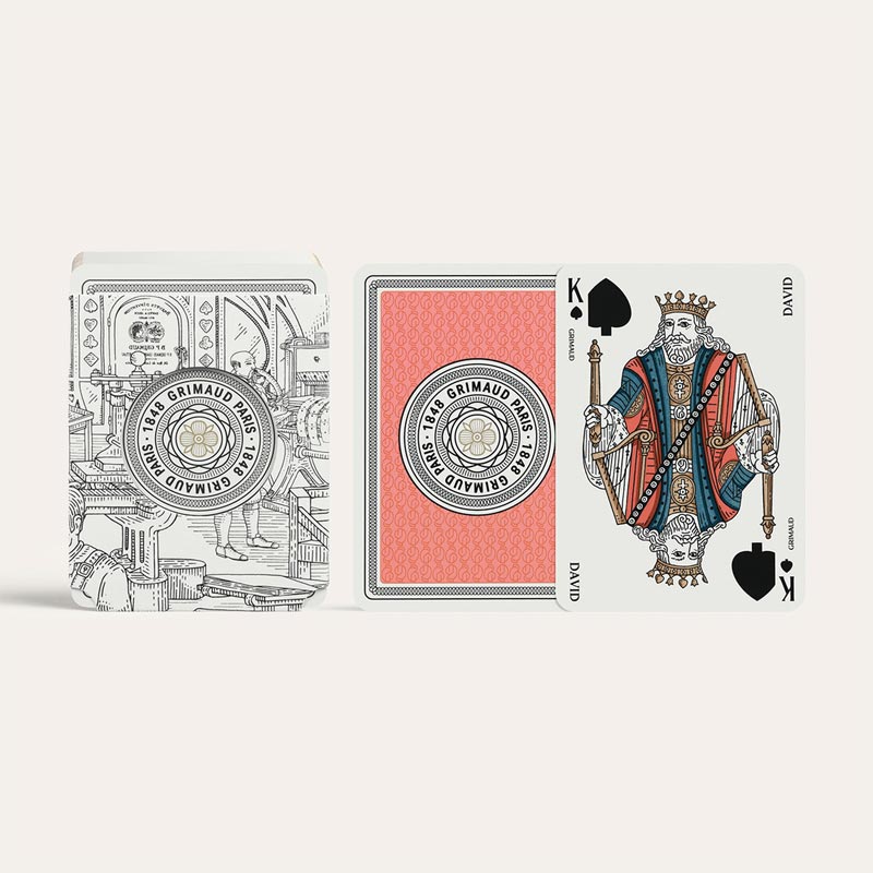Grimaud N°201 : Cartes à Jouer (Coral Red)