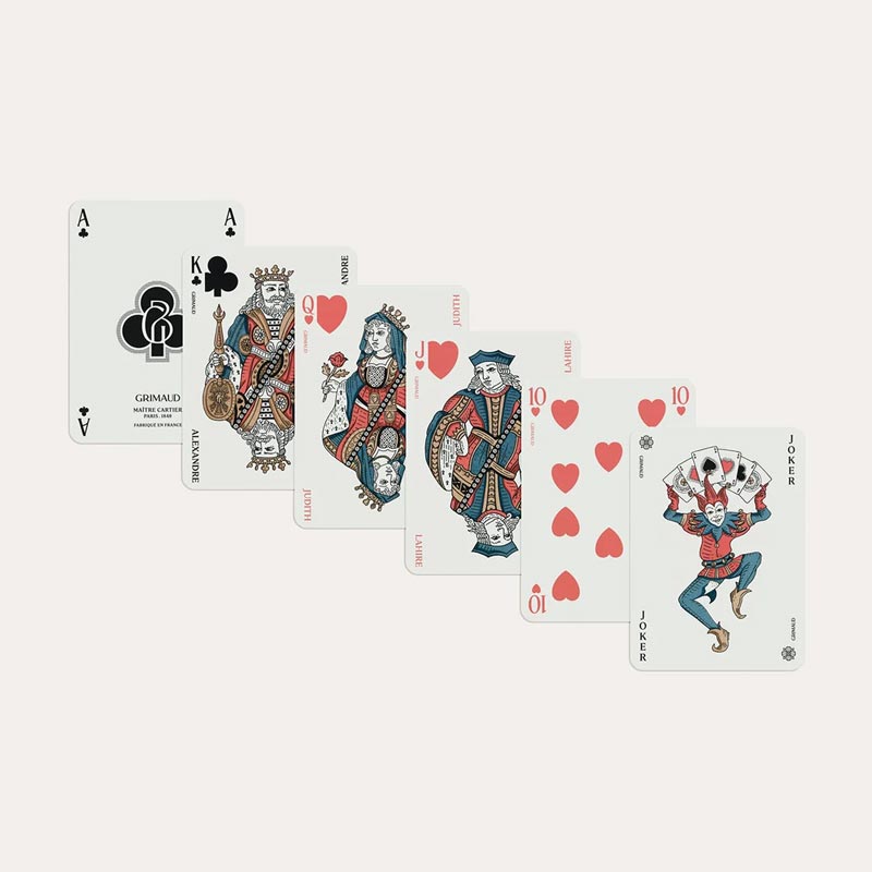 Grimaud N°201 : Cartes à Jouer (Coral Red)