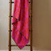Halfmoon Pink Cotton Throw by Tweedmill