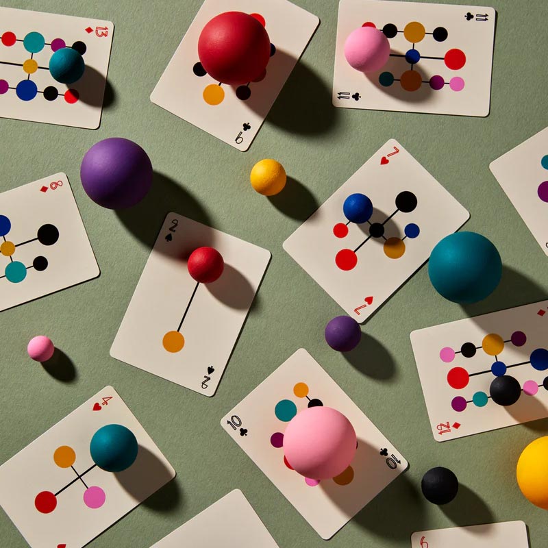 Charles and Ray Eames Hang it All Playing Cards by Art of Play