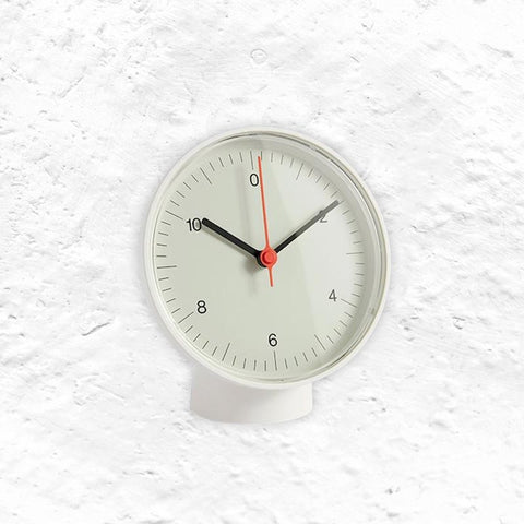 Table clock - White - des. Jasper Morrison for Hay