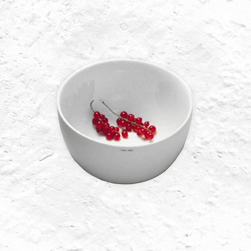 Bowl White Porcelain - 21cm - by Piet Hein