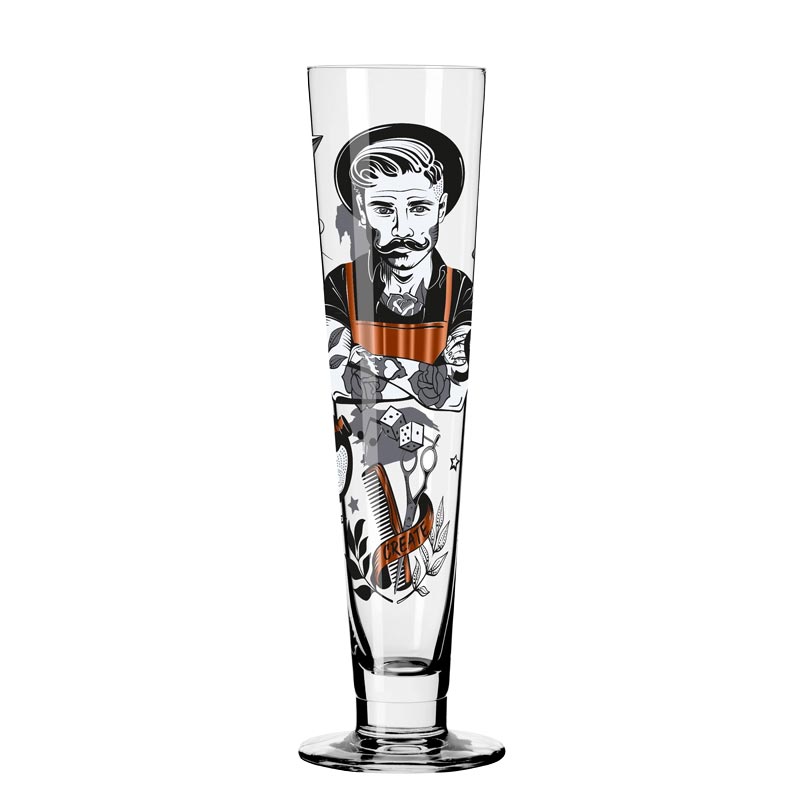 Heldenfest Beer Glass, des. Werner Bohr for Ritzenhoff