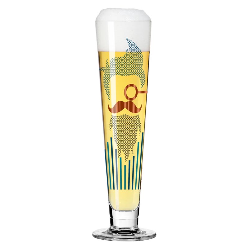 Heldenfest Beer Glass, des. Christine Kordes for Ritzenhoff