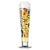 Heldenfest Beer Glass with Barber Illustration, des. Rebecca Buss for Ritzenhoff