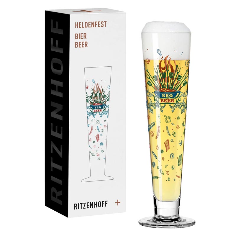 Heldenfest Beer Glass, des. 2percent for Ritzenhoff