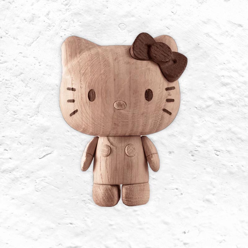 Hello Kitty by Boyhood - Small, Oak