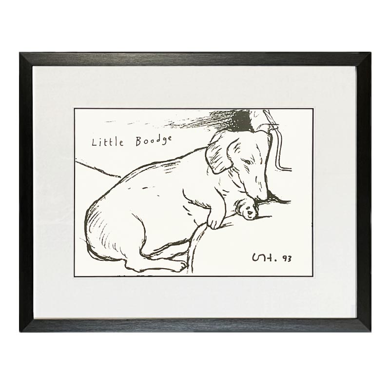 Little Boodge (detail), 1993 - framed (image from 1995 calendar)