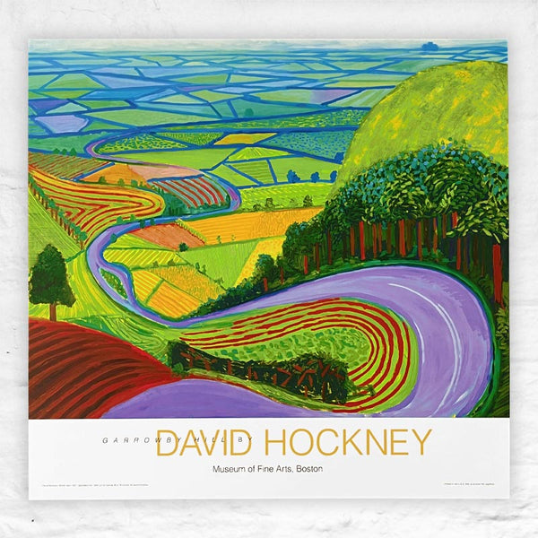 Garrowby Hill poster by David Hockney – Salts Mill Shop