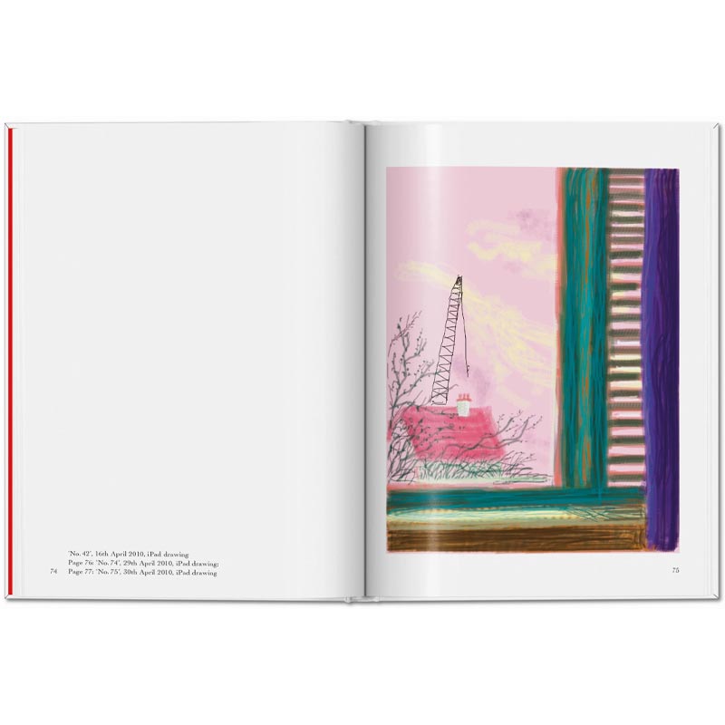 My Window by David Hockney, pocket-size format