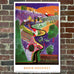 Nichols Canyon poster by David Hockney