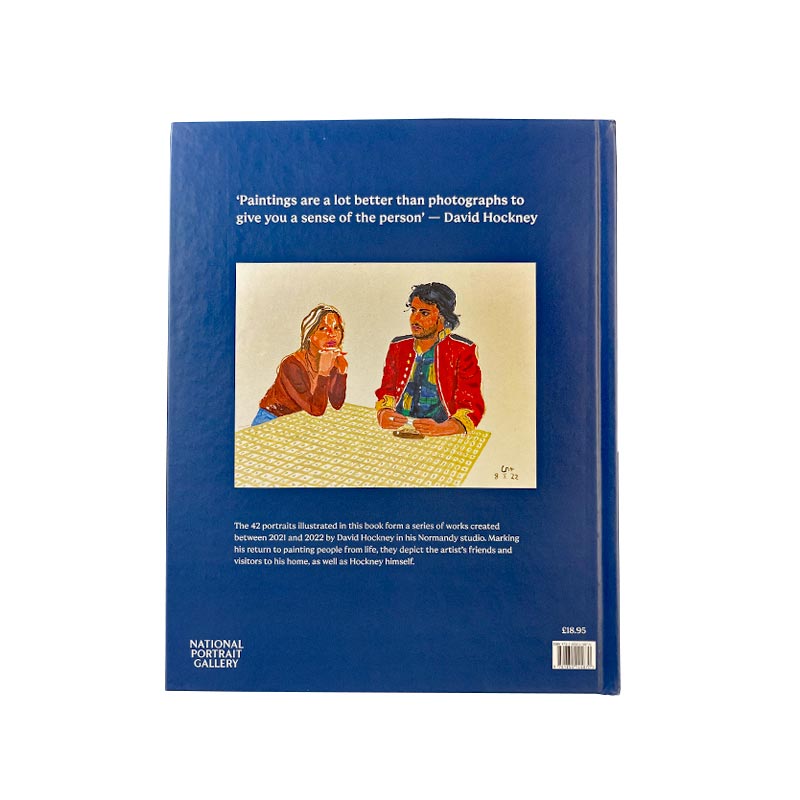 David Hockney: Normandy Portraits - hardback exhibition catalogue