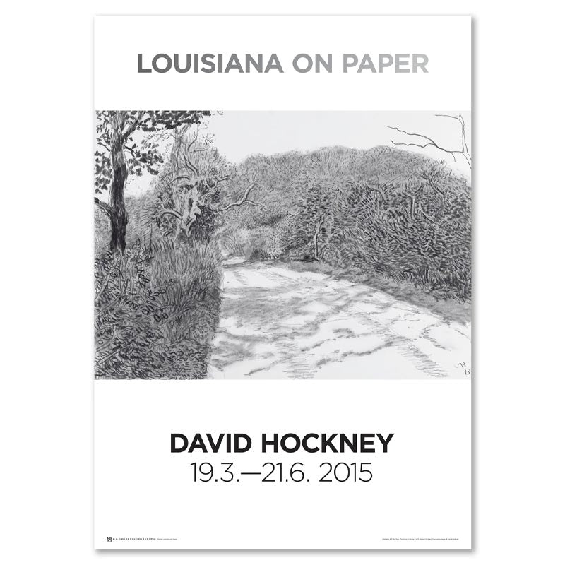 Woldgate, 6th-7th May poster by David Hockney