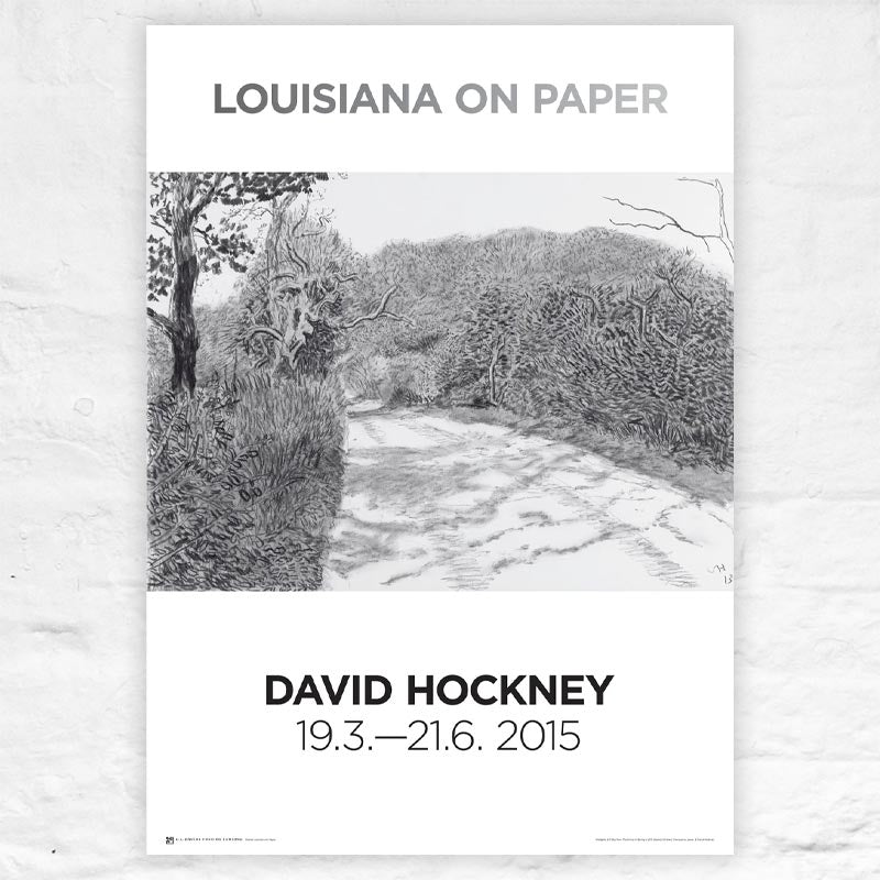 Woldgate, 6th-7th May poster by David Hockney