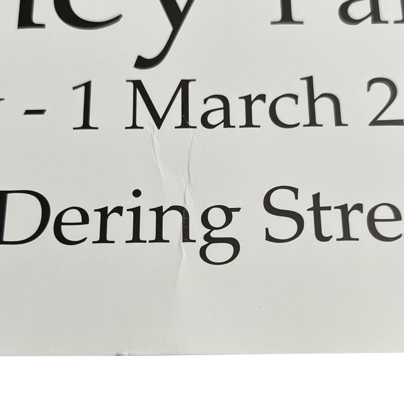 Self Portrait in Bathroom Mirror poster by David Hockney (Painting on Paper, Annely Juda Fine Art, London, 2003)