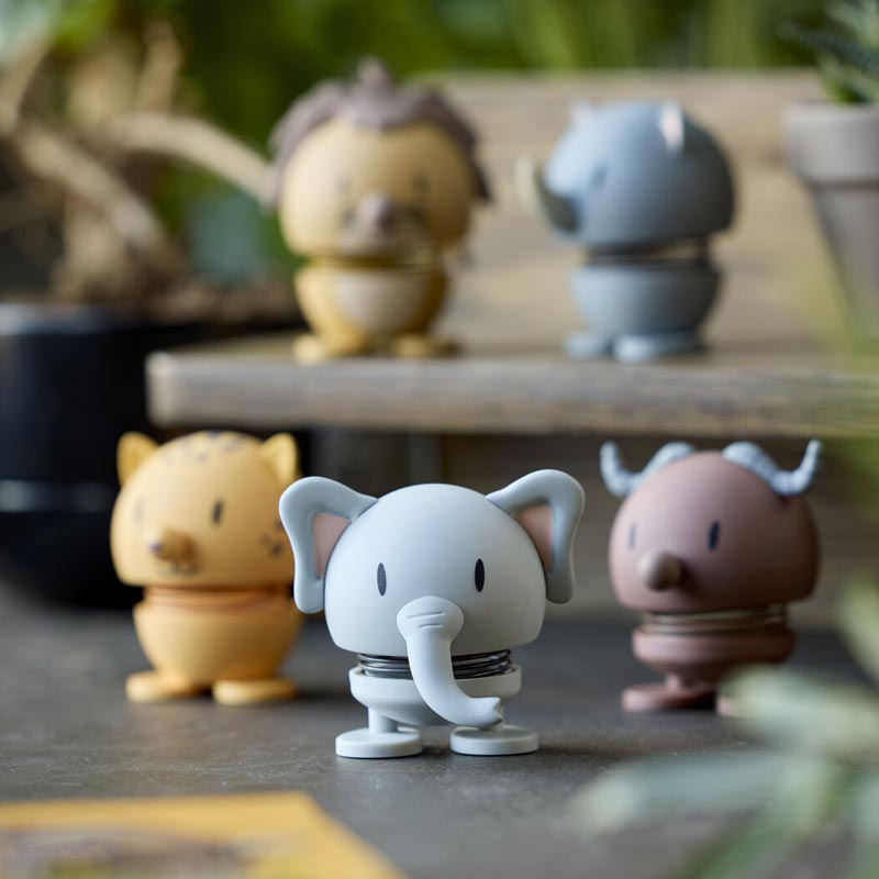 Hoptimist Soft Elephant - Grey