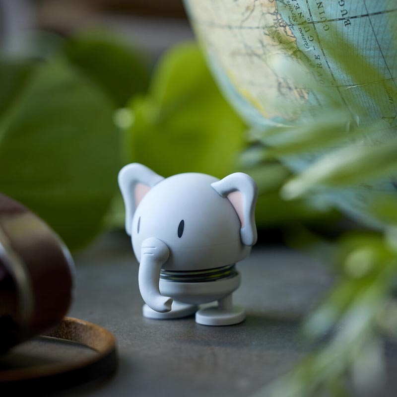 Hoptimist Soft Elephant - Grey