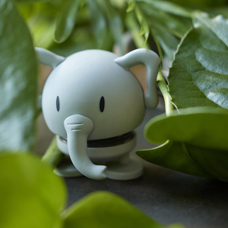 Hoptimist Soft Elephant - Grey