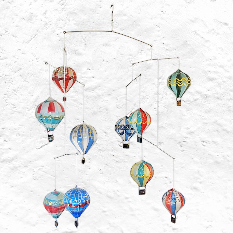 Hot Air Balloon Tin Mobile (Pollux)