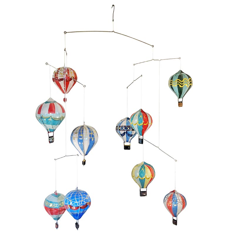 Hot Air Balloon Tin Mobile (Pollux)