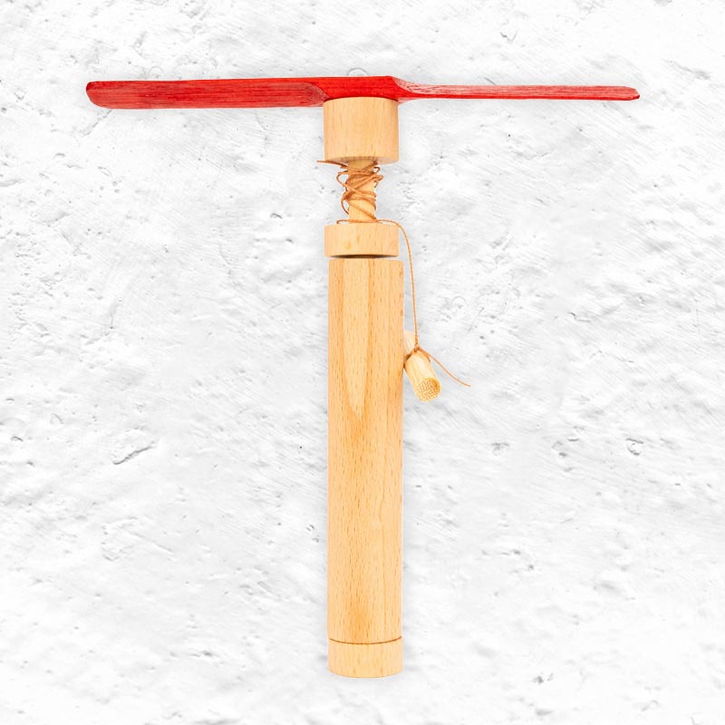 Huckleberry Pull Helicopter by Kikkerland