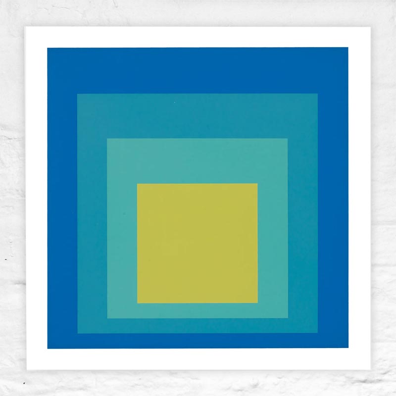 I-S-G poster by Josef Albers