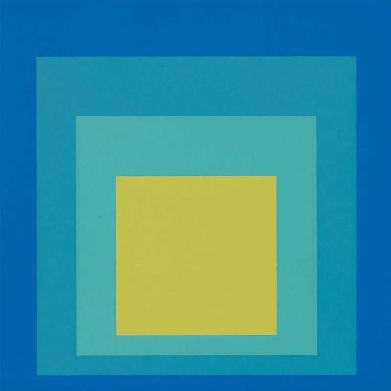 I-S-G poster by Josef Albers