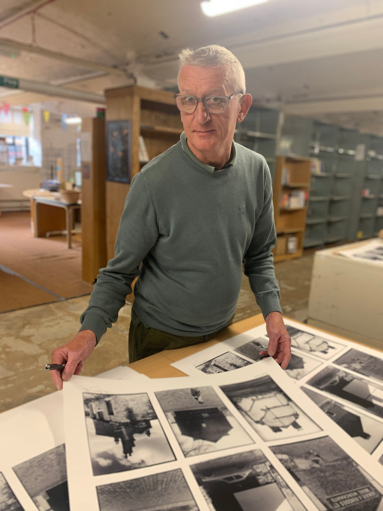 Gable Ends Giclée Print by Ian Beesley - signed, numbered edition of 100