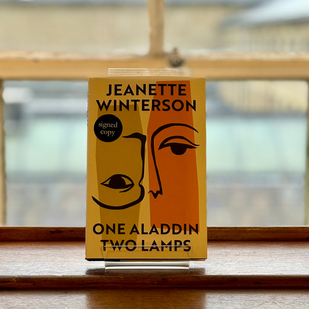 One Aladdin Two Lamps, by Jeanette Winterson (Signed Hardback)