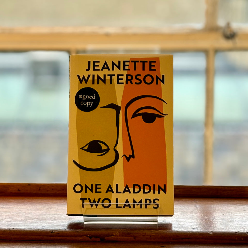 One Aladdin Two Lamps, by Jeanette Winterson (Signed Hardback)