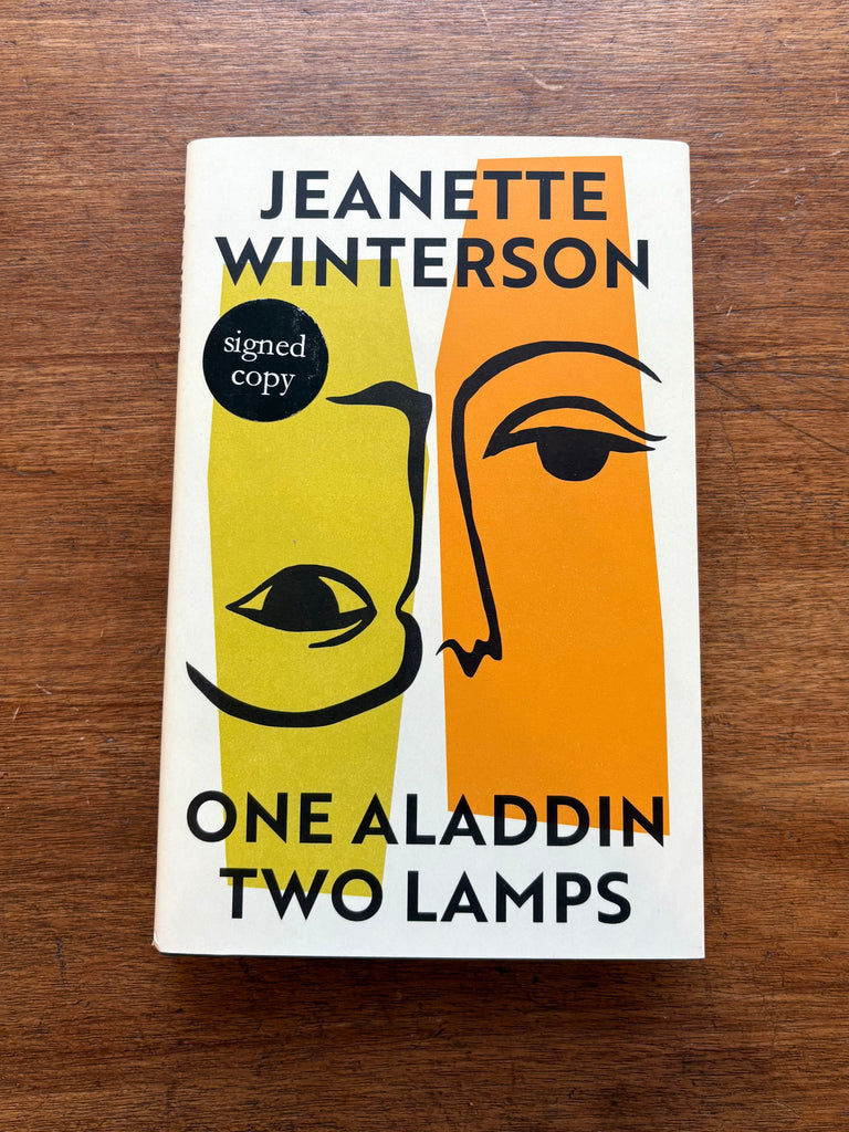 One Aladdin Two Lamps, by Jeanette Winterson (Signed Hardback)