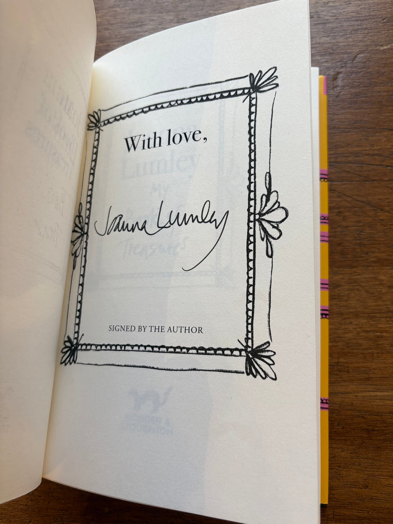 My Book of Treasures, by Joanna Lumley (Signed Hardback)