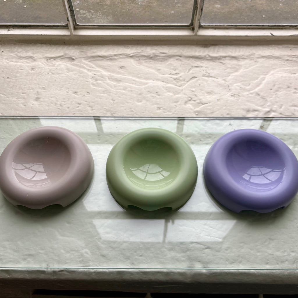 "Kitty" Cat Bowl - Lilac - by United Pets