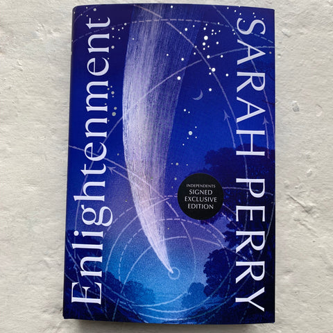 Enlightenment by Sarah Perry - exclusive signed independent bookshops 1st edition