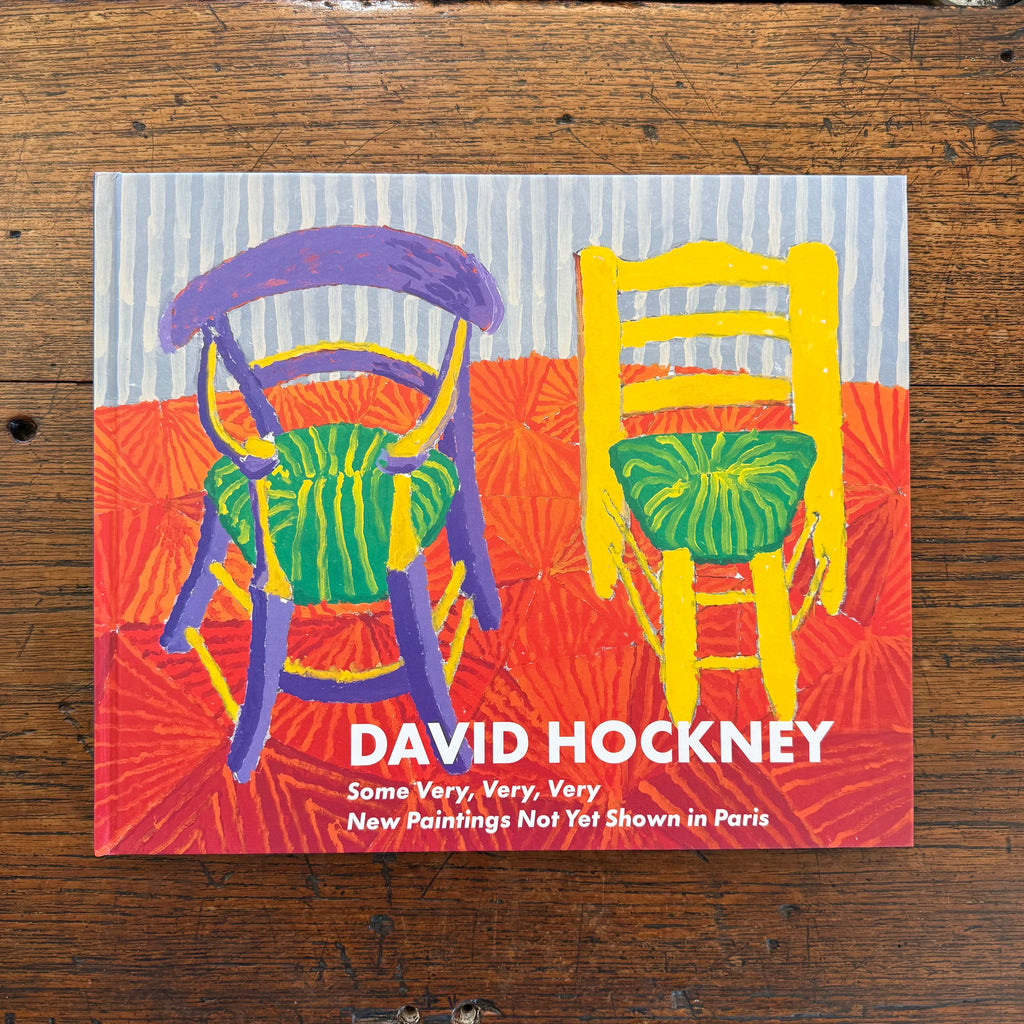 David Hockney: Some Very, Very, Very New Paintings Not Yet Shown in Paris - Hardback Exhibiton Catalogue