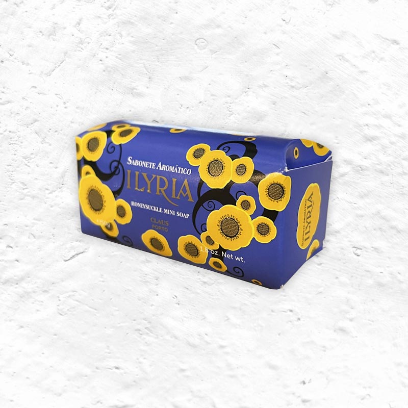 Ilyria Mini - Honeysuckle Soap, by Claus Porto