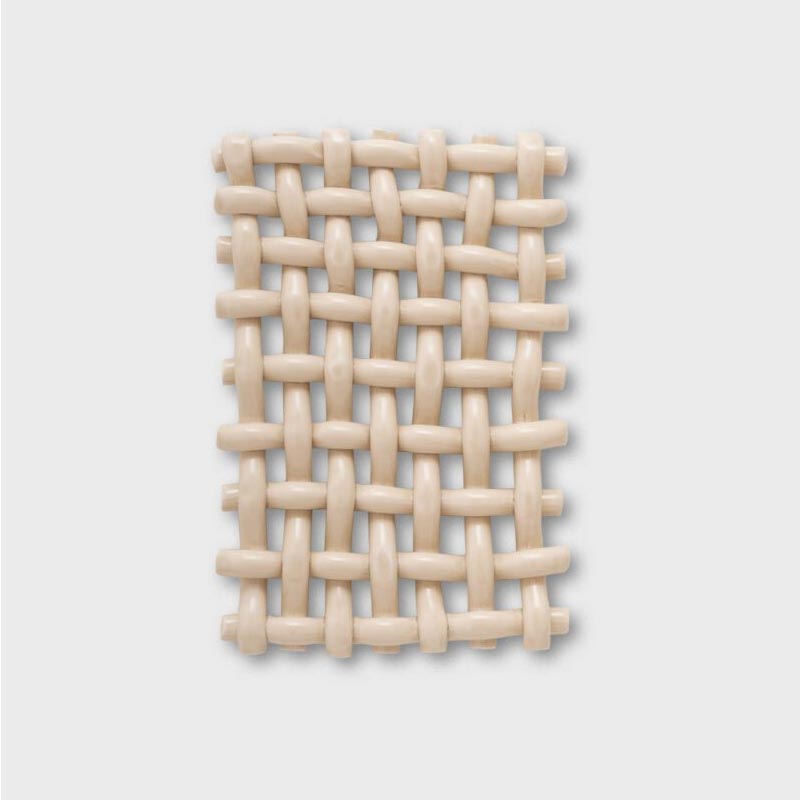 Interlace No.1 - Cream - Another Art Project, for The Poster Club
