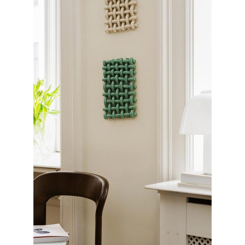 Interlace No.2 - Sea Green - Another Art Project, for The Poster Club