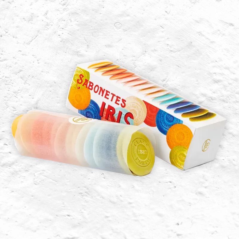 Iris Assorted Guest Soap Box, by Claus Porto