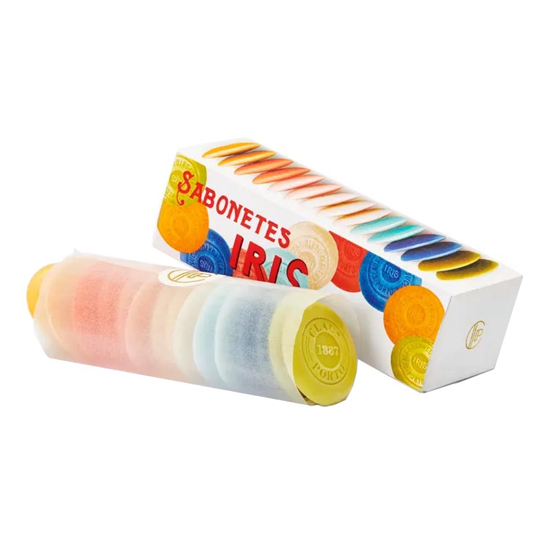 Iris Assorted Guest Soap Box, by Claus Porto