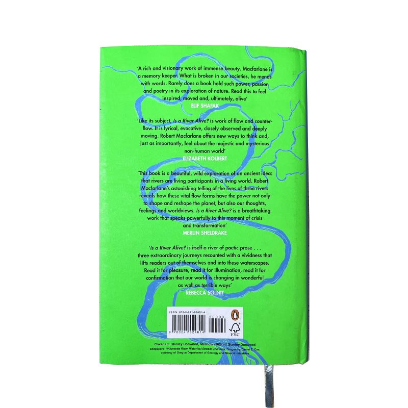 Is A River Alive? by Robert Macfarlane - signed hardback