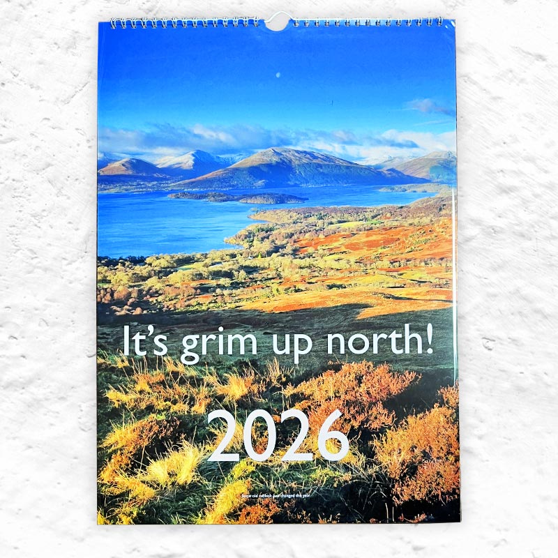It's Grim up North 2026 Wall Calendar