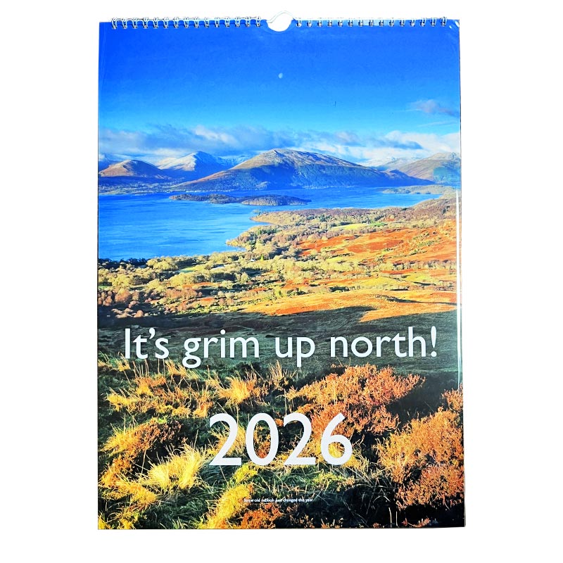 It's Grim up North 2026 Wall Calendar