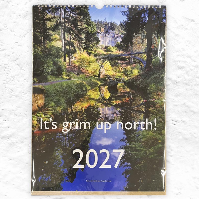 It's Grim up North! 2027 wall calendar
