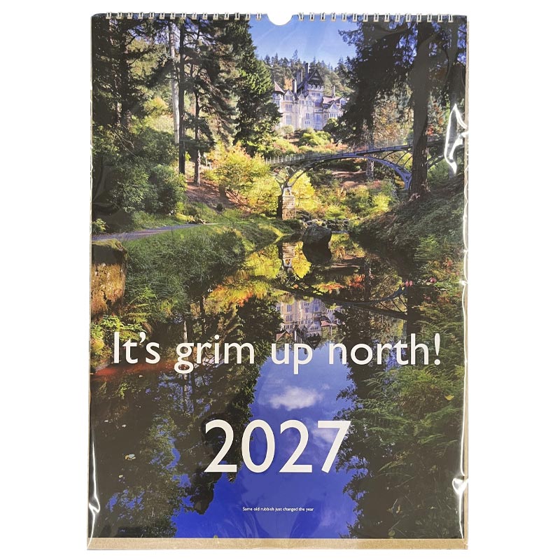 It's Grim up North! 2027 wall calendar