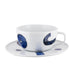 Itsumo Tea Cup & Saucer - White Porcelain - Yunoki Ware, des. Naoto Fukasawa for Alessi