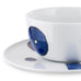 Itsumo Tea Cup & Saucer - White Porcelain - Yunoki Ware, des. Naoto Fukasawa for Alessi