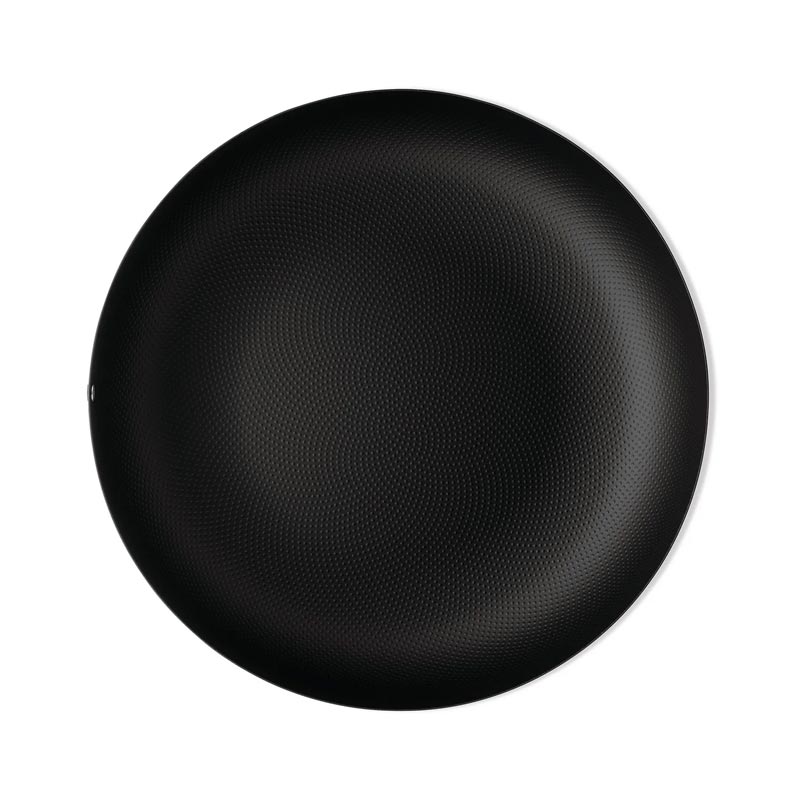 Round Black Basket JM17 T - 24cm diameter - des Jasper Morrison (made by Alessi)