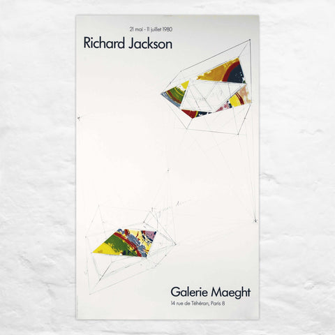 Richard Jackson 1980 Exhibition Poster